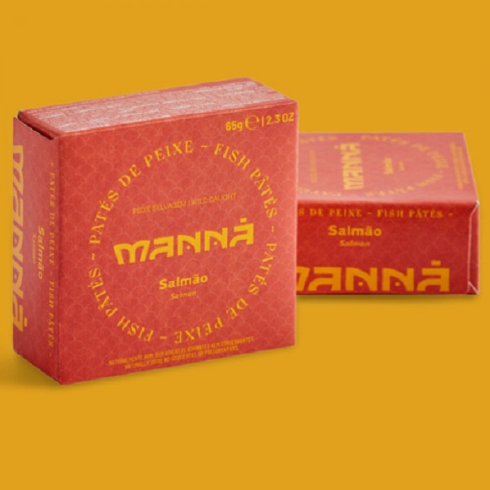 Manná Paté de Salmão 65g