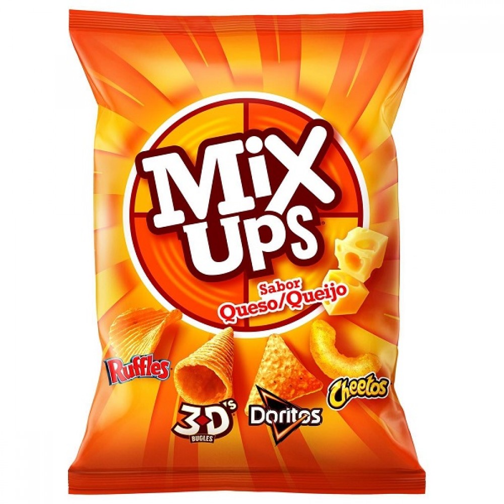 Mixups Snack Queijo 140g
