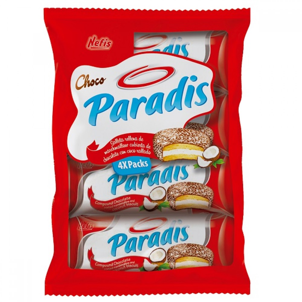Nefis Choco Paradis 4x50g 1Un.