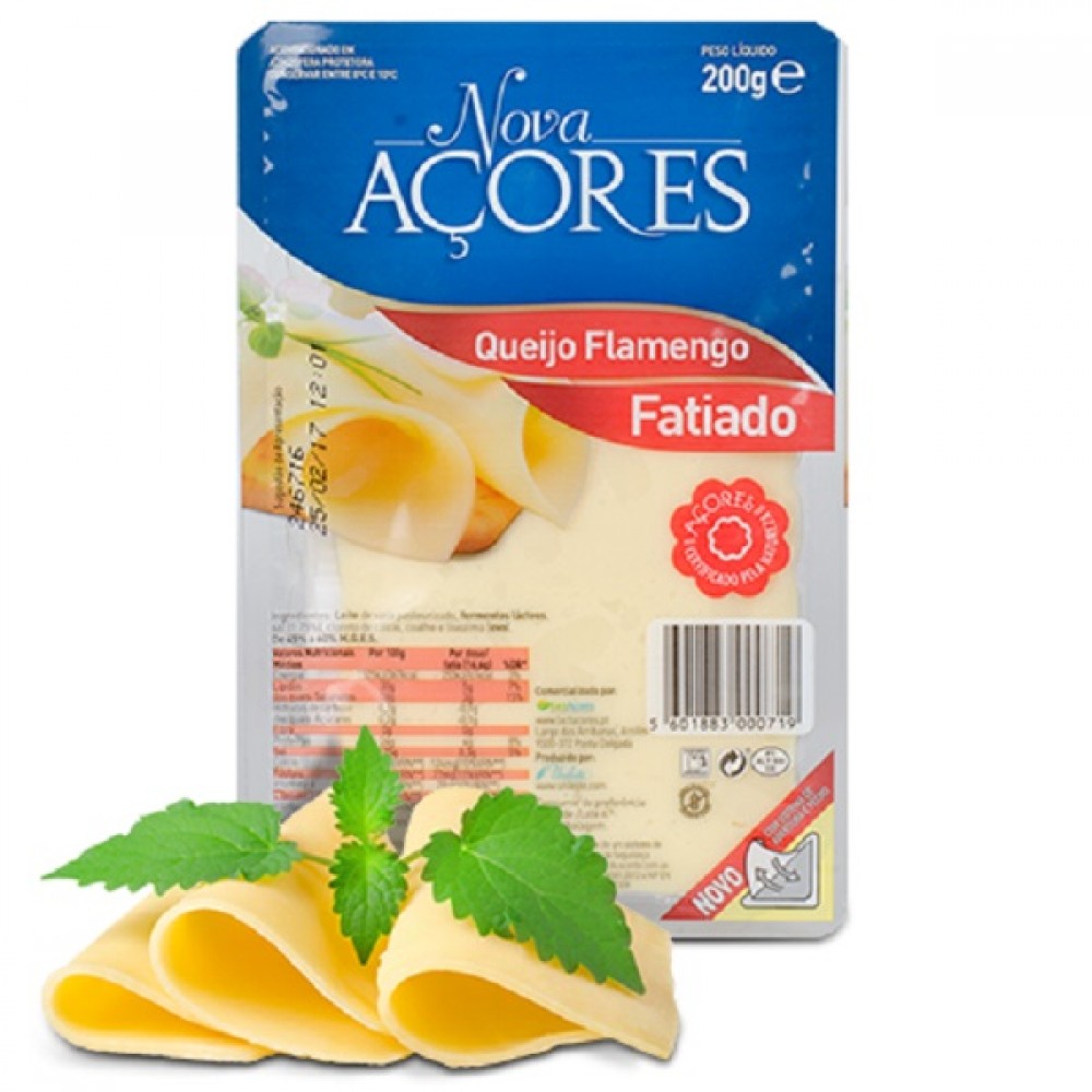 Nova Açores Queijo Fatias 200g