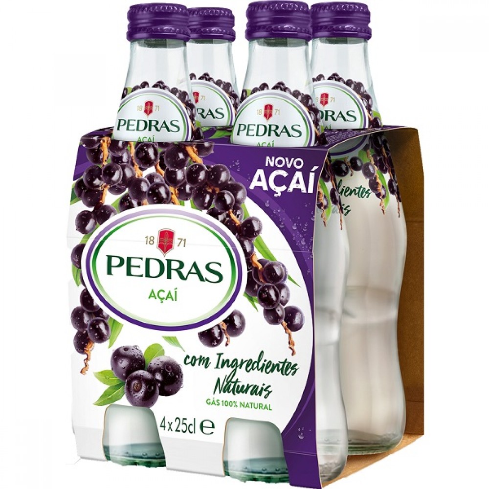 Pedras com Sabor Açaí 4x25cl