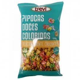 Pipocas Doces Coloridas Trevi Saco 150g 1Un.
