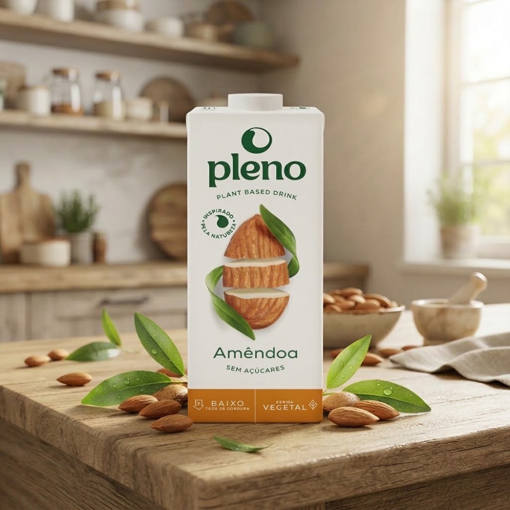 PLENO Bebida de Amêndoa 1L