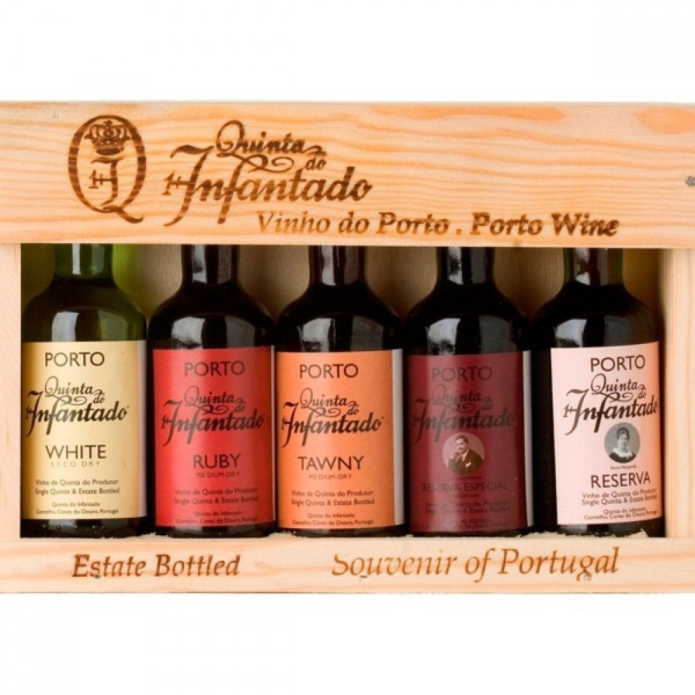 Quinta do Infantado Miniaturas Porto Pack 5 embalagem 50ml 1Un.