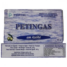 Petinga em Azeite Propeixe Lata 90g 1Un.
