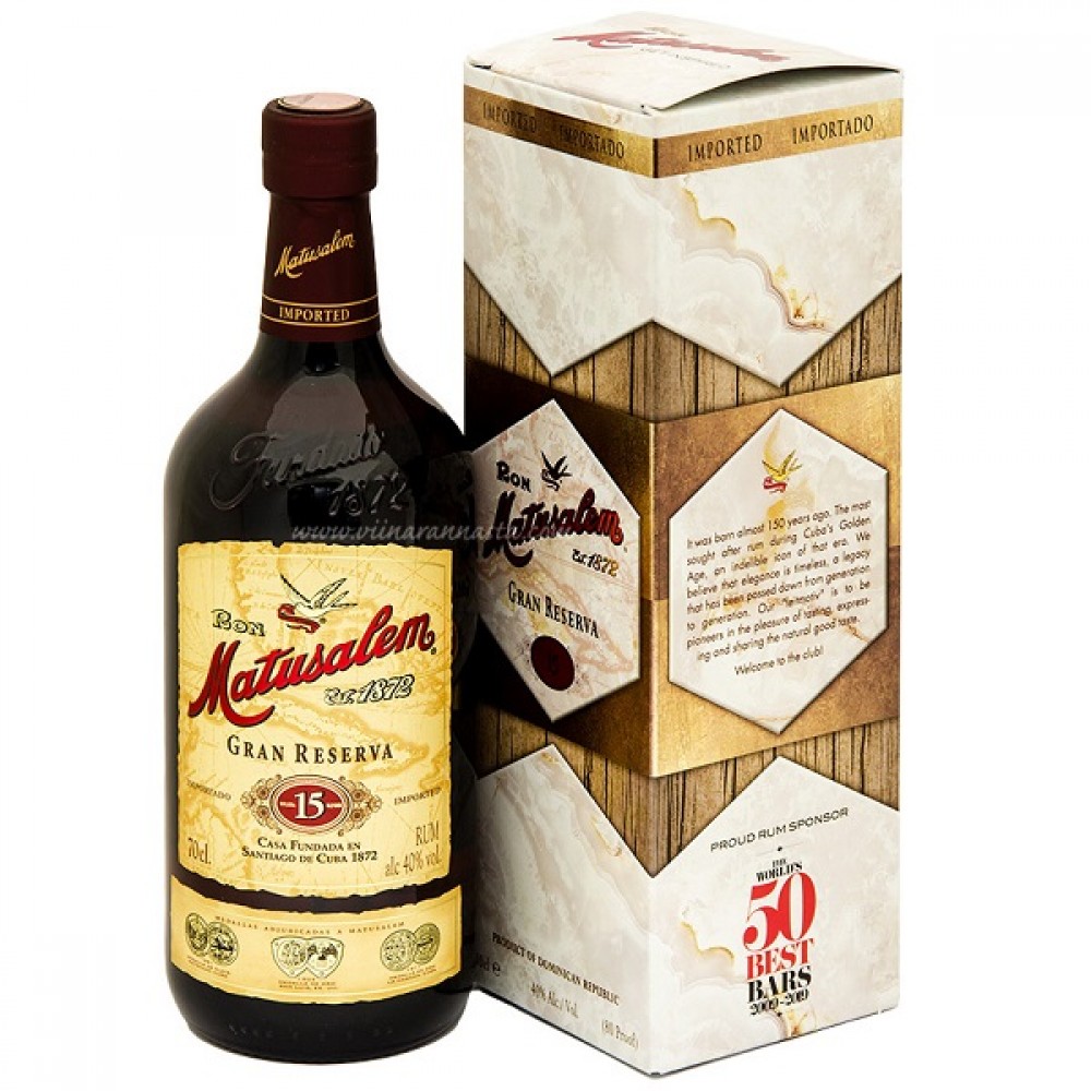 Matusalem Gran Reserva 15A 70cl