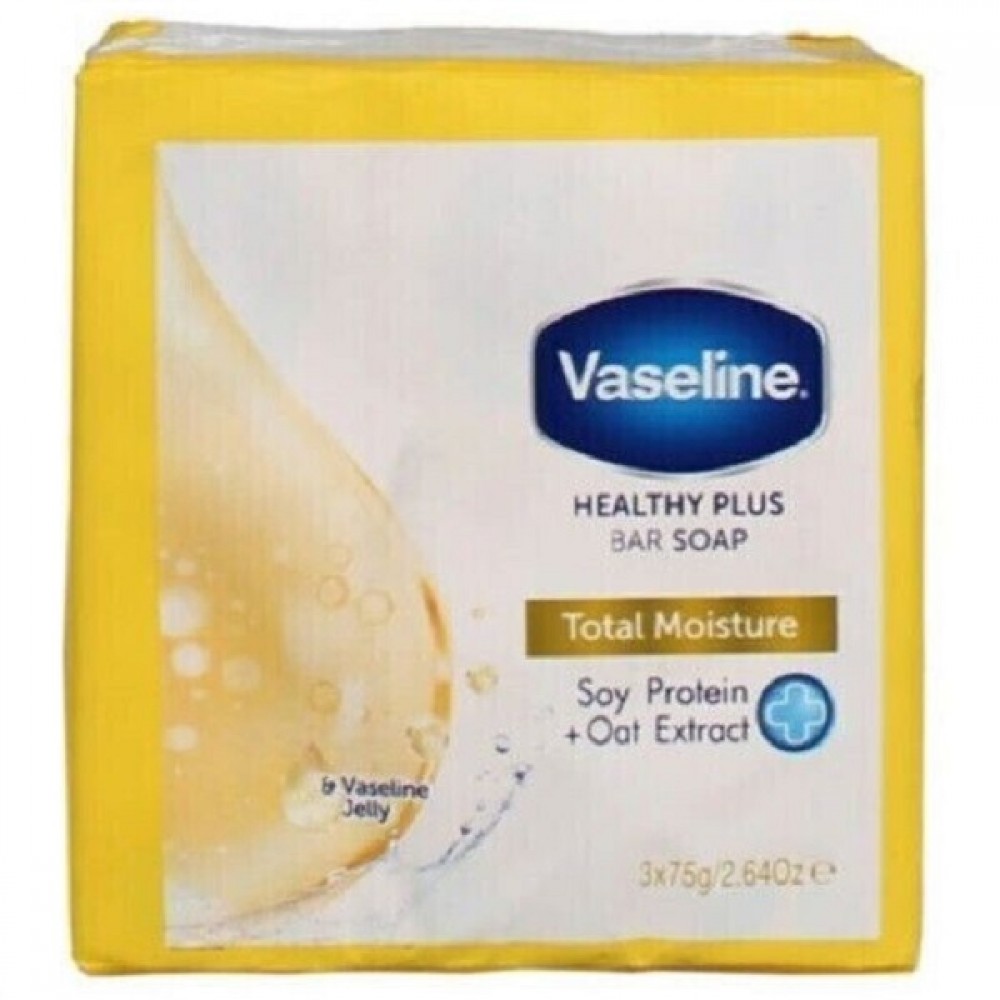 Vaseline Sabone Healthy 3x75g