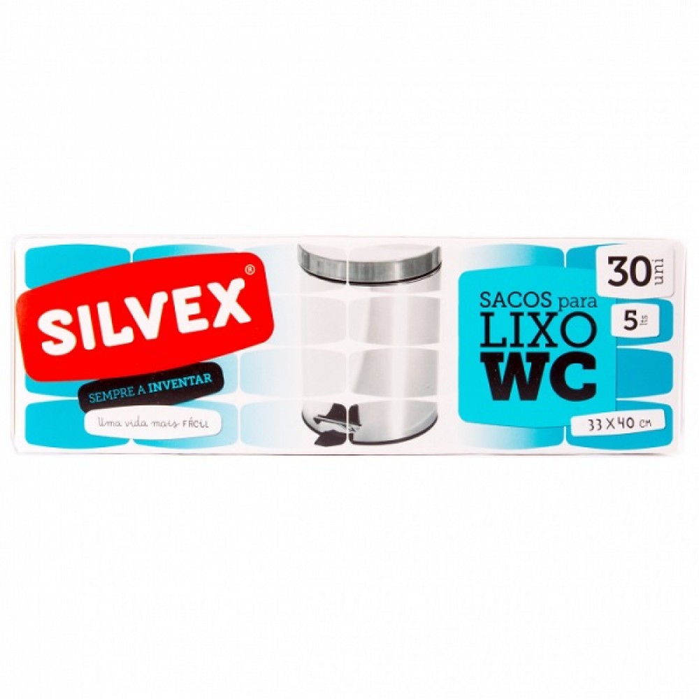 Sacos Silvex Lixo Para Wc 30un 1Un.