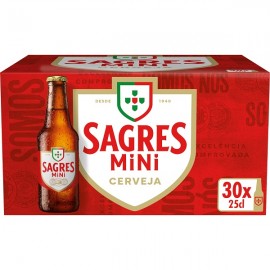 Sagres Cerveja Branca 30x25cl