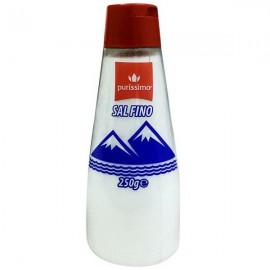 Sal Mesa Fino Purissimo Frasco 250g 1Un.