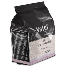 Sal Vatel Rosa Himalaias Extra Fino Saco 500g 1Un.