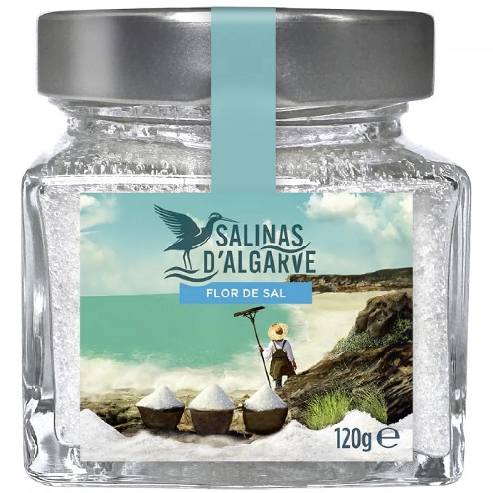 Salinas Algarve Flor de sal 120g
