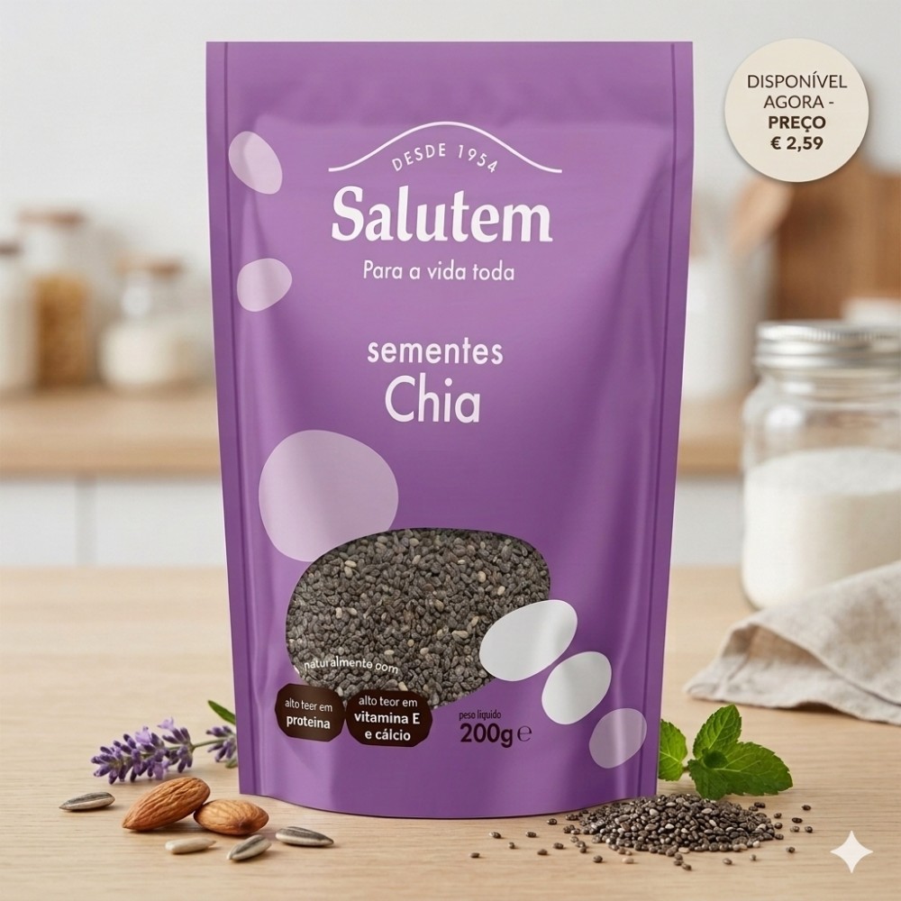 SALUTEM Sementes Chia 200g