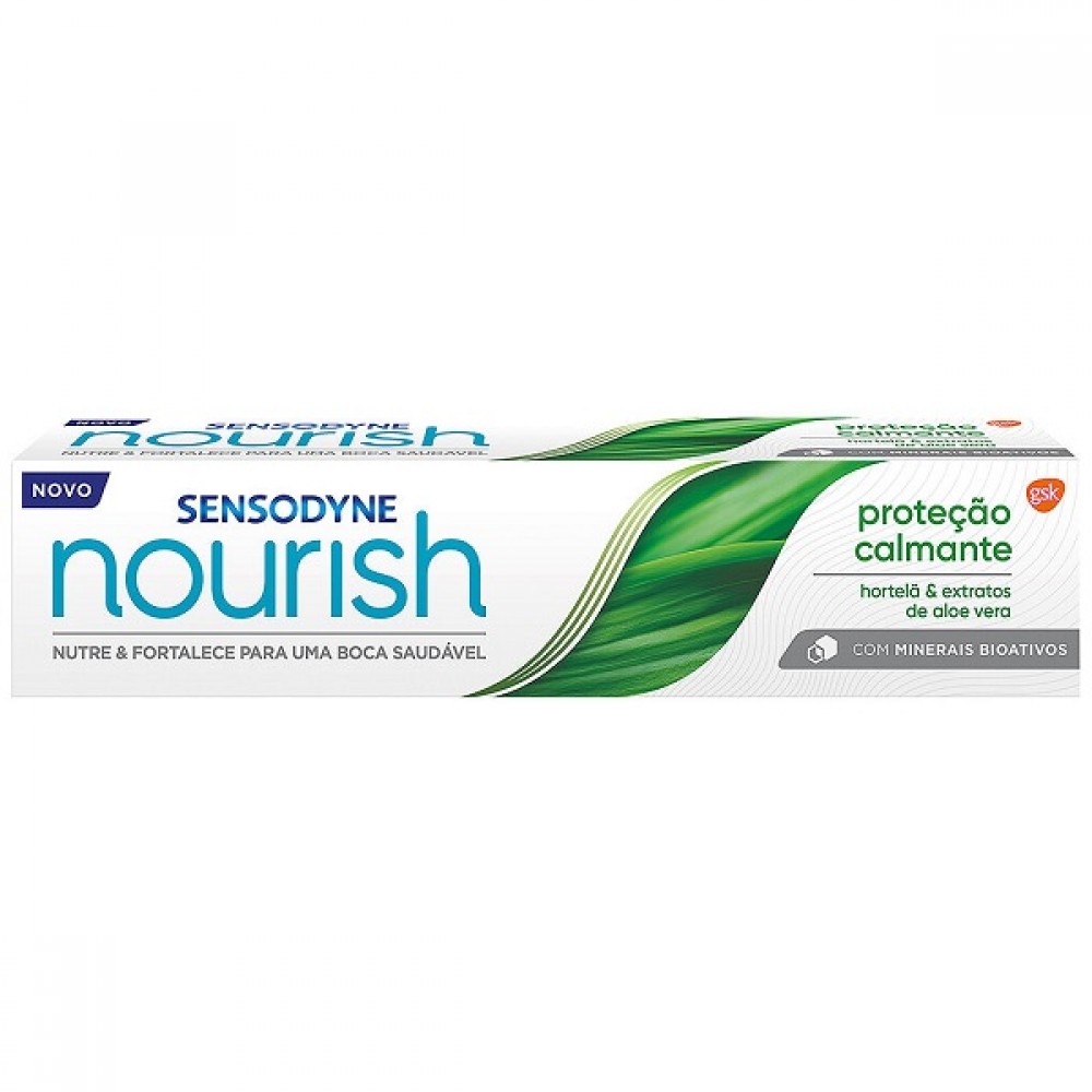 Pasta Dentífrica Sensodyne Nourish Proteção Calmante 75ml 1Un.