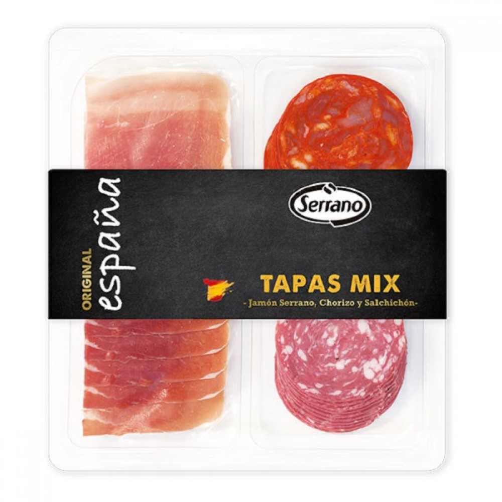 Serrano Carnes Curadas Tapas Mix 150g 1Un.
