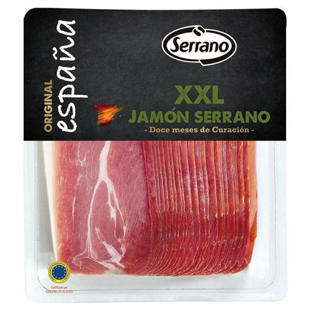 Presunto Serrano Fatiado 500g 1Un.