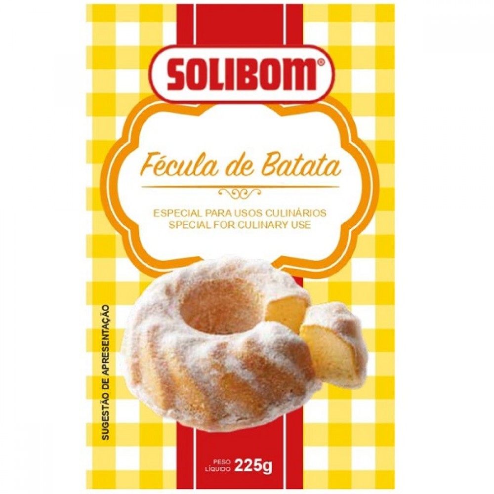 Solibom Fécula de Batata 225g