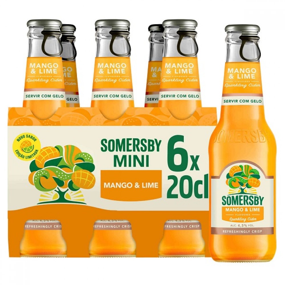 Somersby Manga e Lima 6x20cl<br>