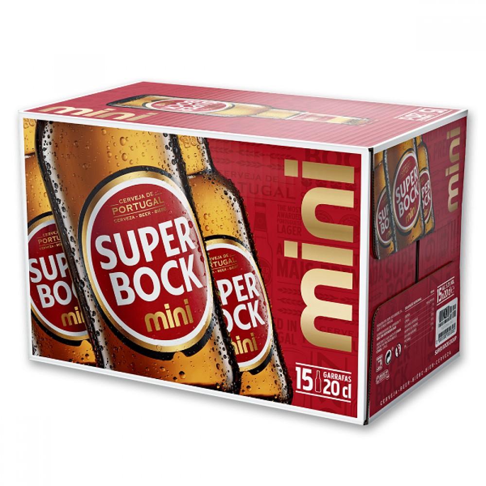 Super Bock Brca Mini 15x20cl