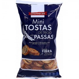Tostas Mini Amanhecer com Passas 150 G