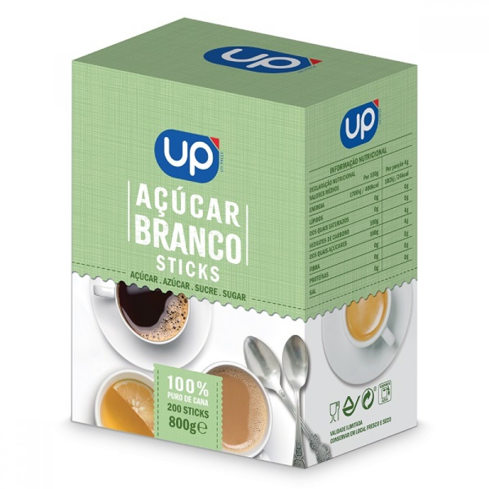 Up Açucar 200 Stick 4g 800g