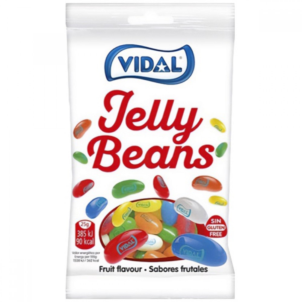 VIDAL Jelly Beans Fruit 85g