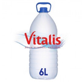 Vitalis Agua Mineral Natural Pet 6 Litros 1Un.